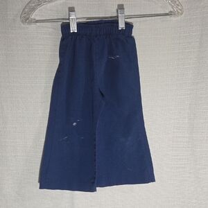Buster Brown Kids Dark Blue Bell Bottom Pants Size 2 Months Retro